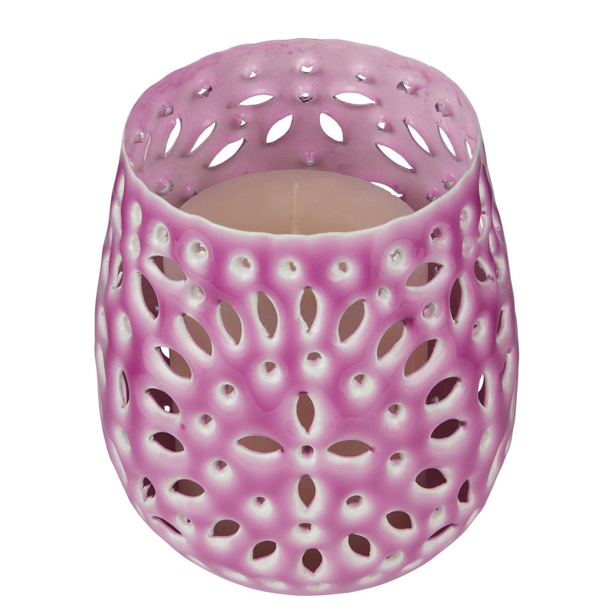 WINDLICHT Blue Marocco - Eisen - Orange - Pink, Metall (11/13/11cm) - Butlers