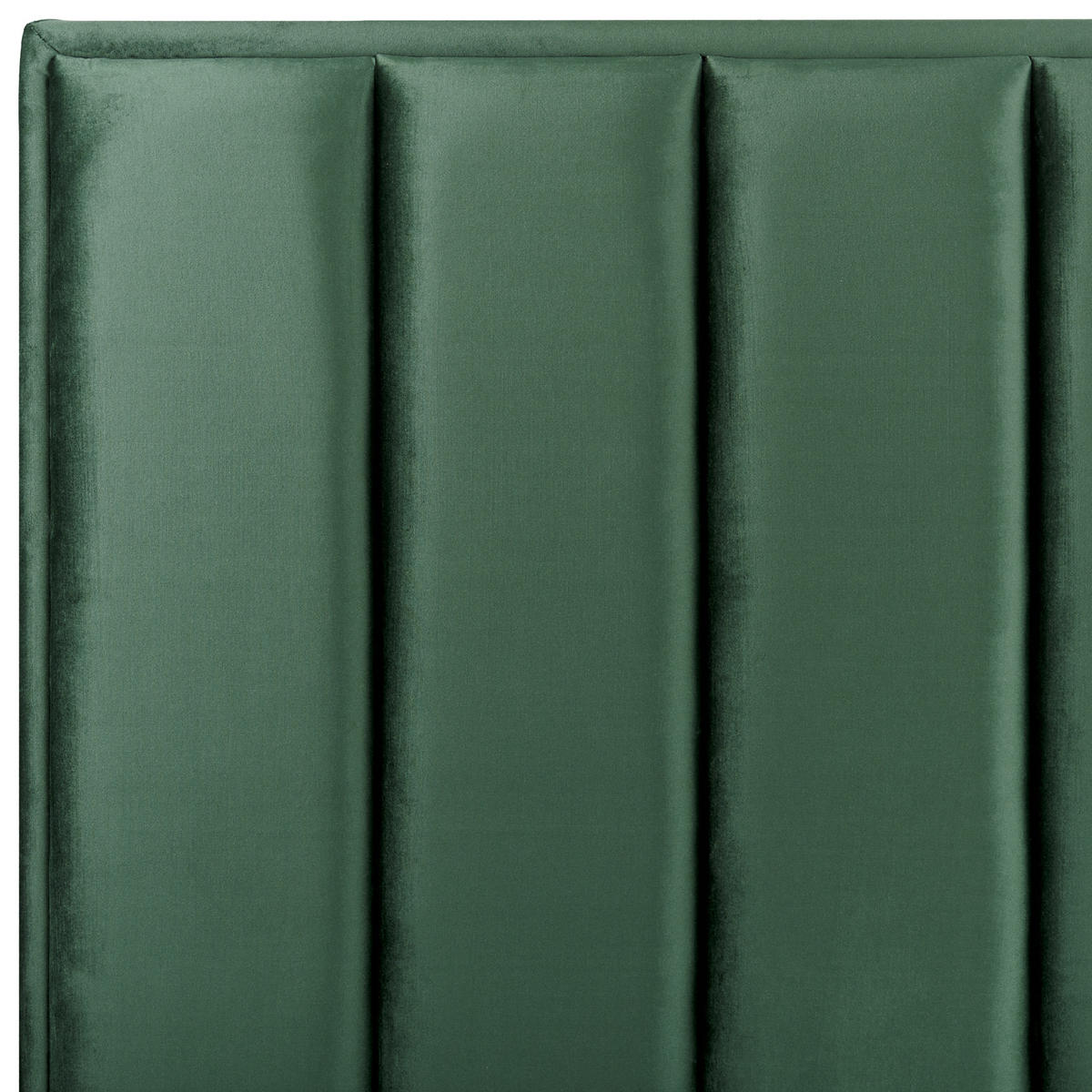 POLSTERBETT 160x200 cm Grün Sezanne - Grün, Textil (160/200cm) - Beliani