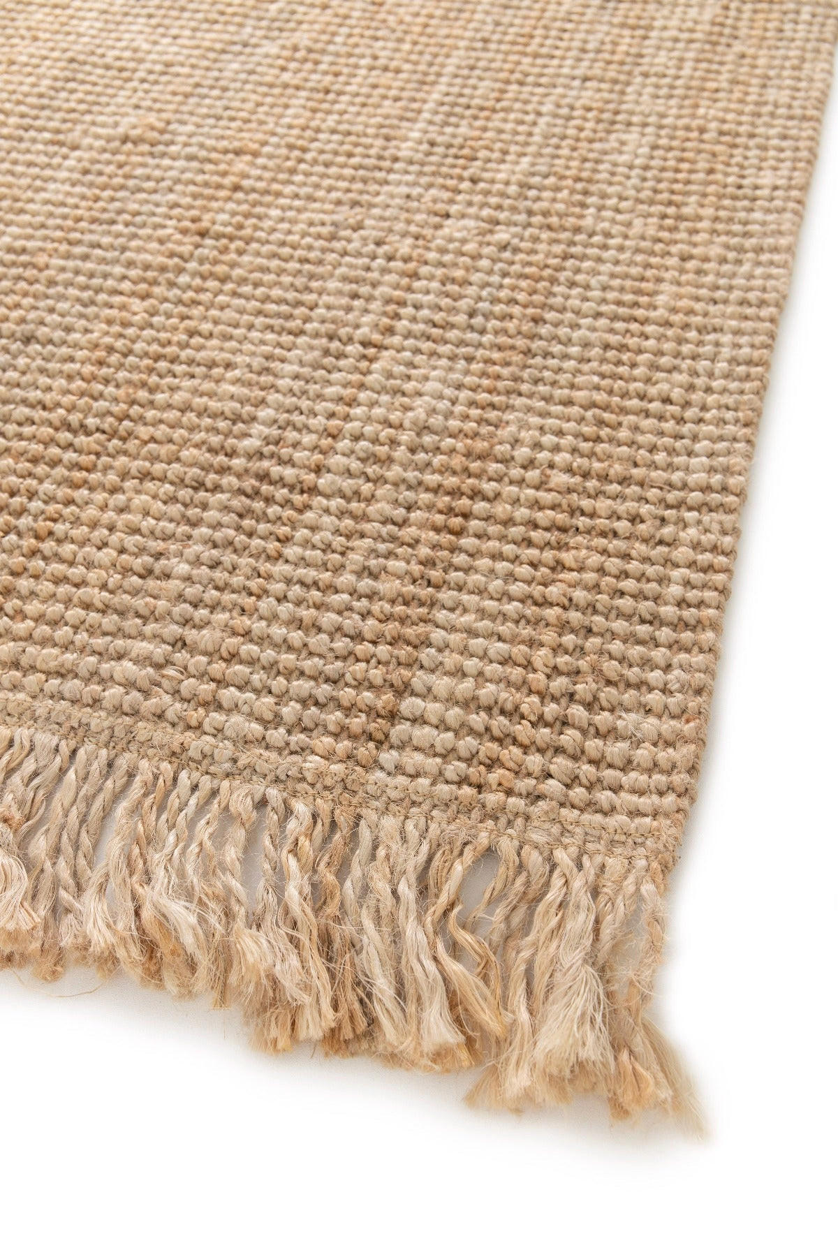 TEPPICH aus hochwertiger natürlicher Jute beige - Beige, Naturmaterialien (120/170cm) - AFK Living