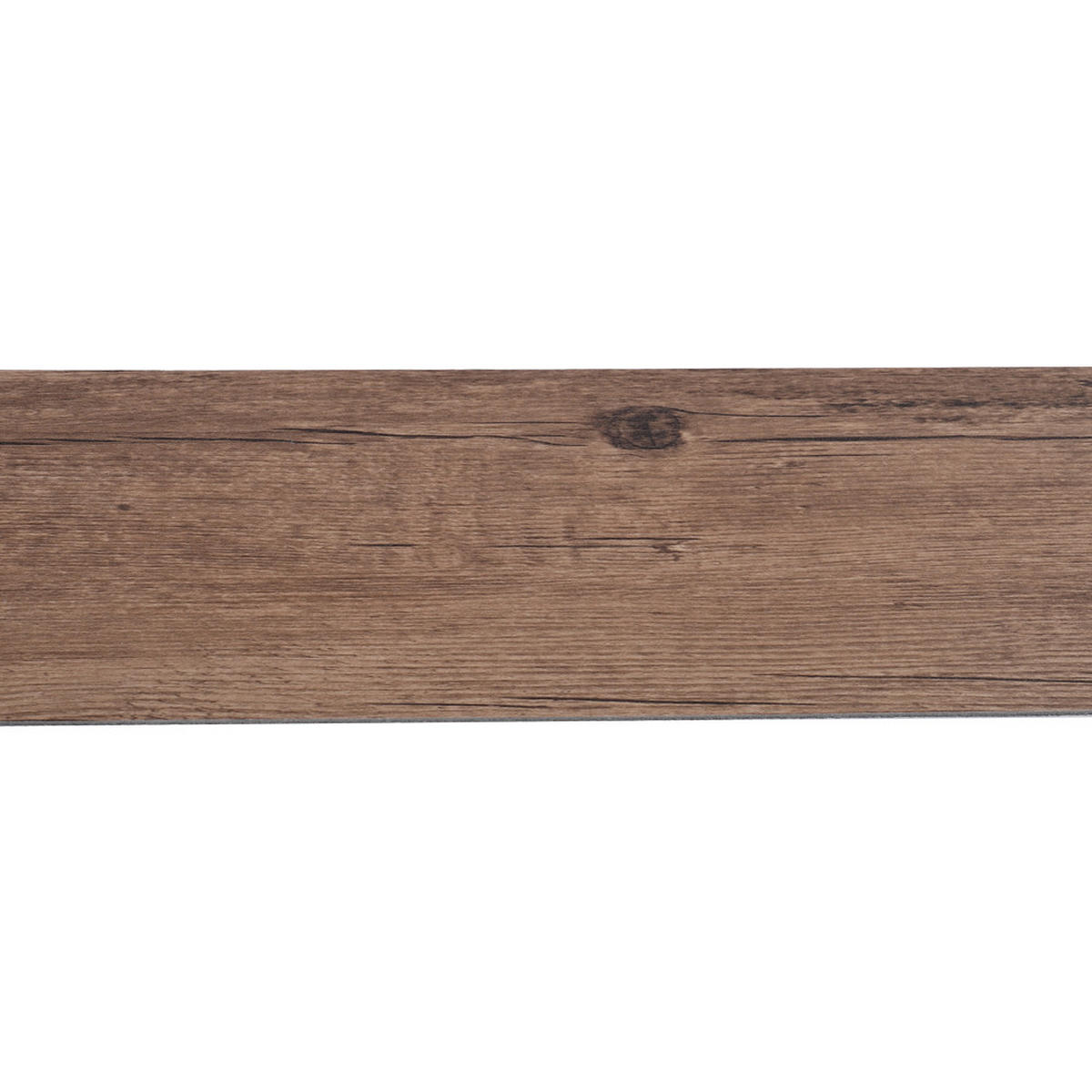 VINYLBODEN 5m²/36-TLG. selbstklebend PVC - Dunkelbraun, Kunststoff (0.2/91.5/15.2cm) - Livingandhome