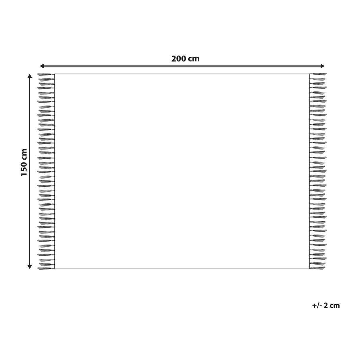 PŘIKRÝVKA Látka 150/200 cm Zelená Vella - zelená barva, textil (150/200cm) - Beliani