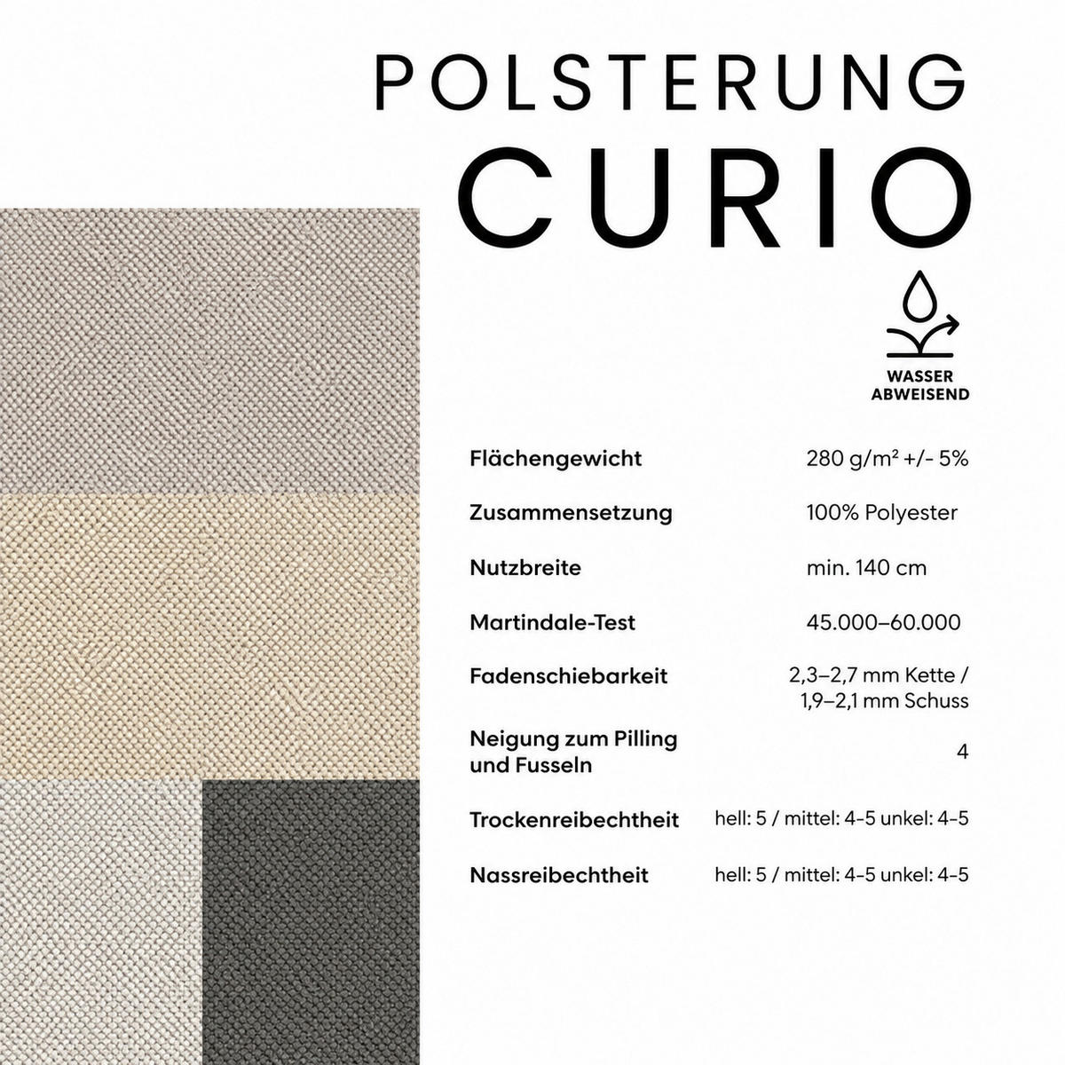 BOXSPRINGBETT AURA mit Topper und Bettkasten, Taupe, H3 Bonell, 120x200 cm - Taupe, Textil (120/200cm) - Labett