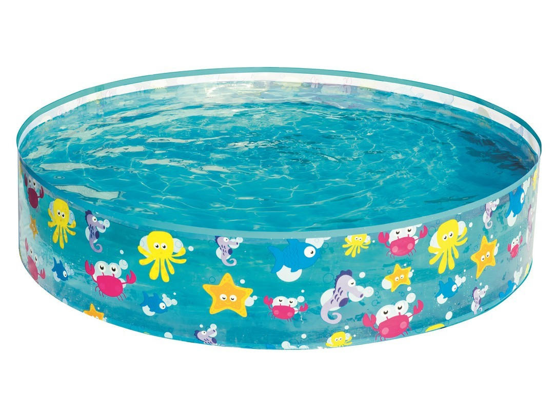 POOL Strand 122 x 25 cm - 55028 - Blau, Textil (122/25cm)
