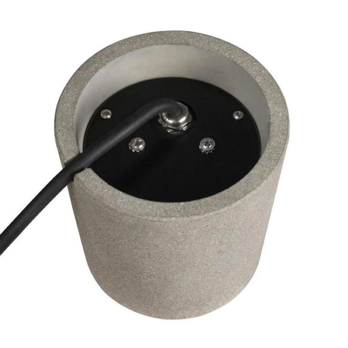 WEGELEUCHTE Concreto Grau - Grau, Naturmaterialien (6/6/11.7cm) - SLV