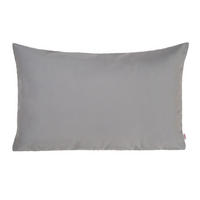 KISSENHÜLLE Wunschton silber 40/60 cm - Grau, Textil (40/60cm) - beties Heimtextil