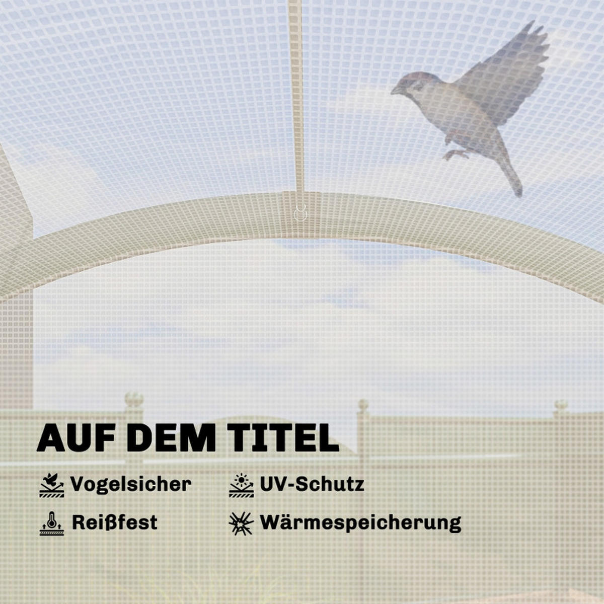 GEWÄCHSHAUS aus Polyethylen 200x80x164 cm in Grün mit klappbarem Design - Grün, Kunststoff (80/164/200cm) - Modfu