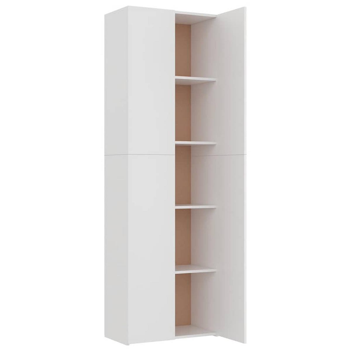 TV-SCHRANK Weiss 60/32/190 Cm Holzwerkstoff - Weiß, Holzwerkstoff (32/190/60cm) - vidaXL