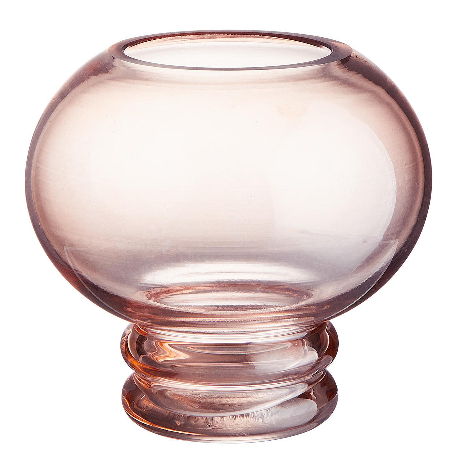WINDLICHT (2er Set) Bauble - Pink, Glas (13/12/13cm) - Butlers