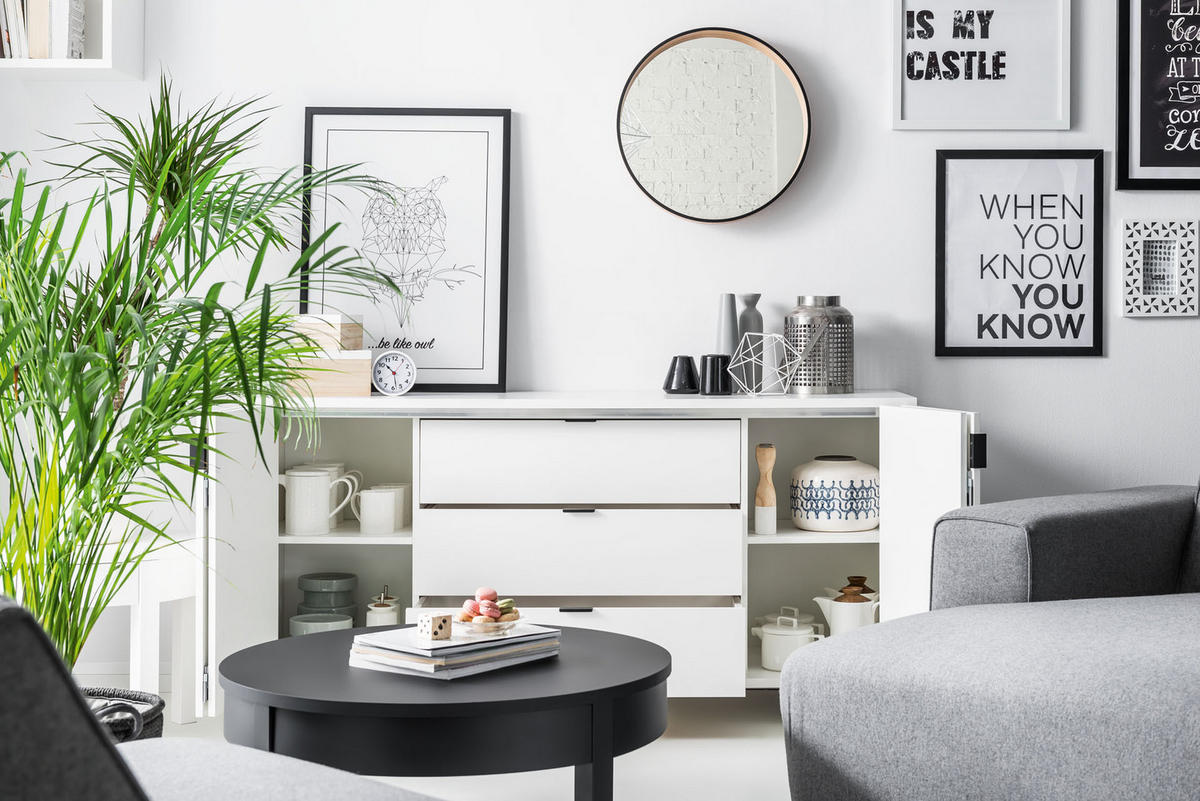 COUCHTISCH rund Buche massiv - Eichefarben, Holzwerkstoff (80/80/35cm) - Vox Möbel