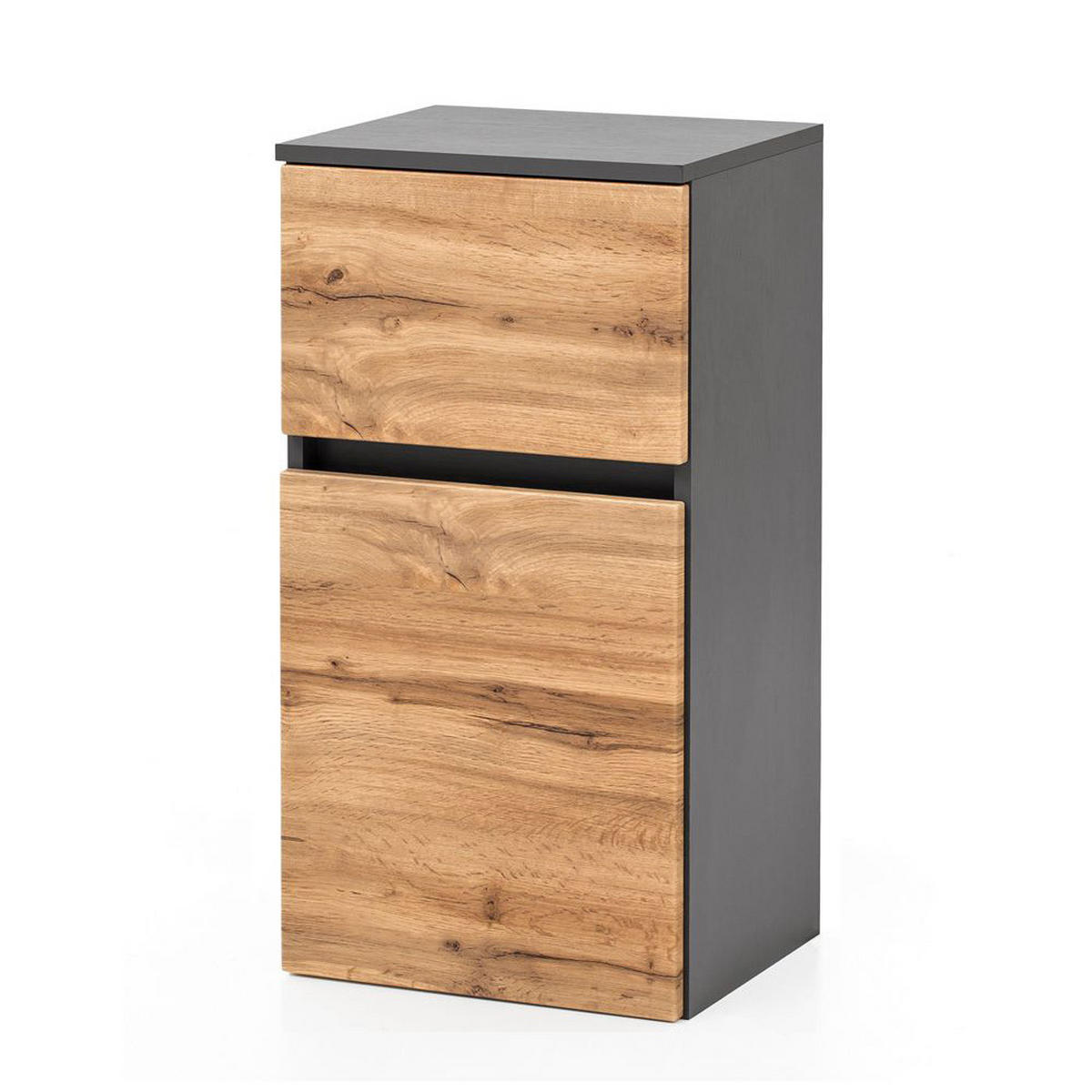 BADMÖBEL-SET 5-TLG. Lauria-03 - Braun, Holzwerkstoff (190/200/49cm) - Lomado