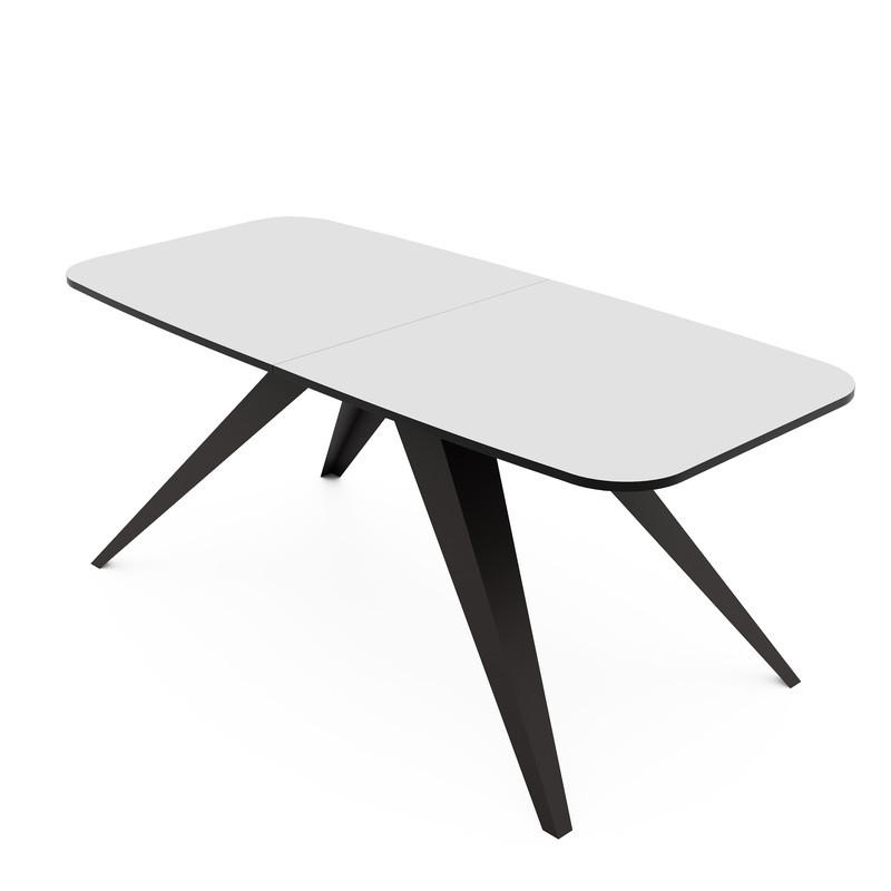 Idohome Ausziehtisch Weiß 180x76x90 cm
