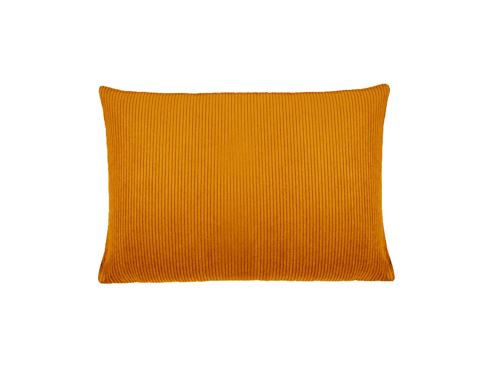 KISSENHÜLLE HYggelig No.1 kurkuma-gelb Cord-Samt 25/35 cm - Currygelb, Textil (25/35cm) - beties Heimtextil