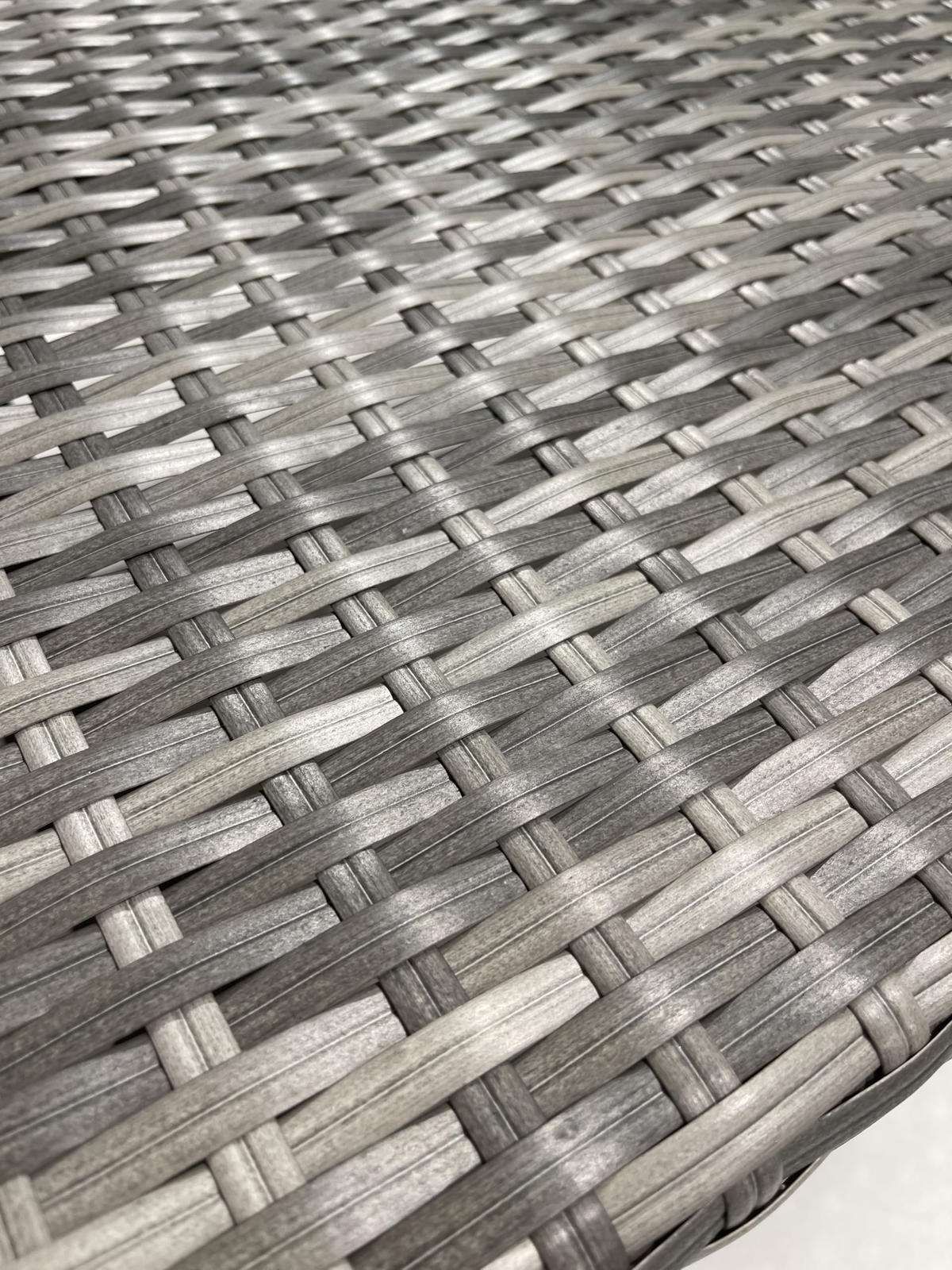 GARTENLOUNGESET Jochen 3-teilig Gartenmöbel - Grau, Kunststoff - DELUKE