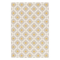 DESIGN Teppich für Innen und Außen gelb - Gelb, Textil (160/230cm) - AFK Living