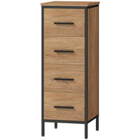 BADEZIMMERSCHRANK DE-09638 Eiche - Eichefarben, Holzwerkstoff (30/82/30cm) - ComfortXL