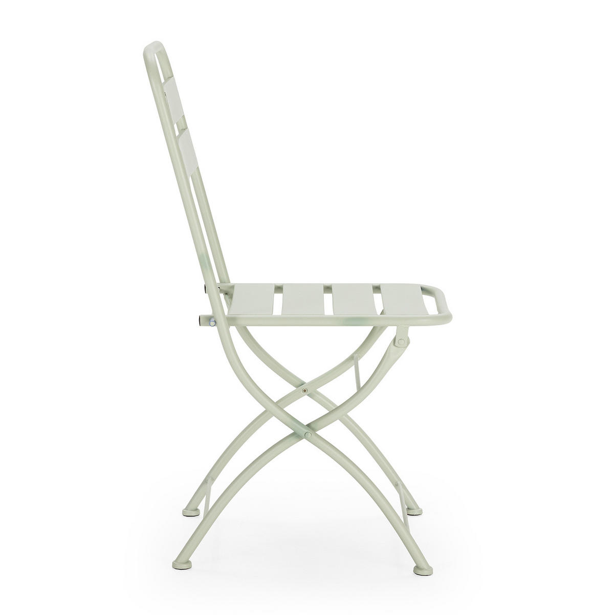 GARTENKLAPPSTUHL-SET Perla Metall - Grün, Metall (42/88/50cm) - VS Venta-stock