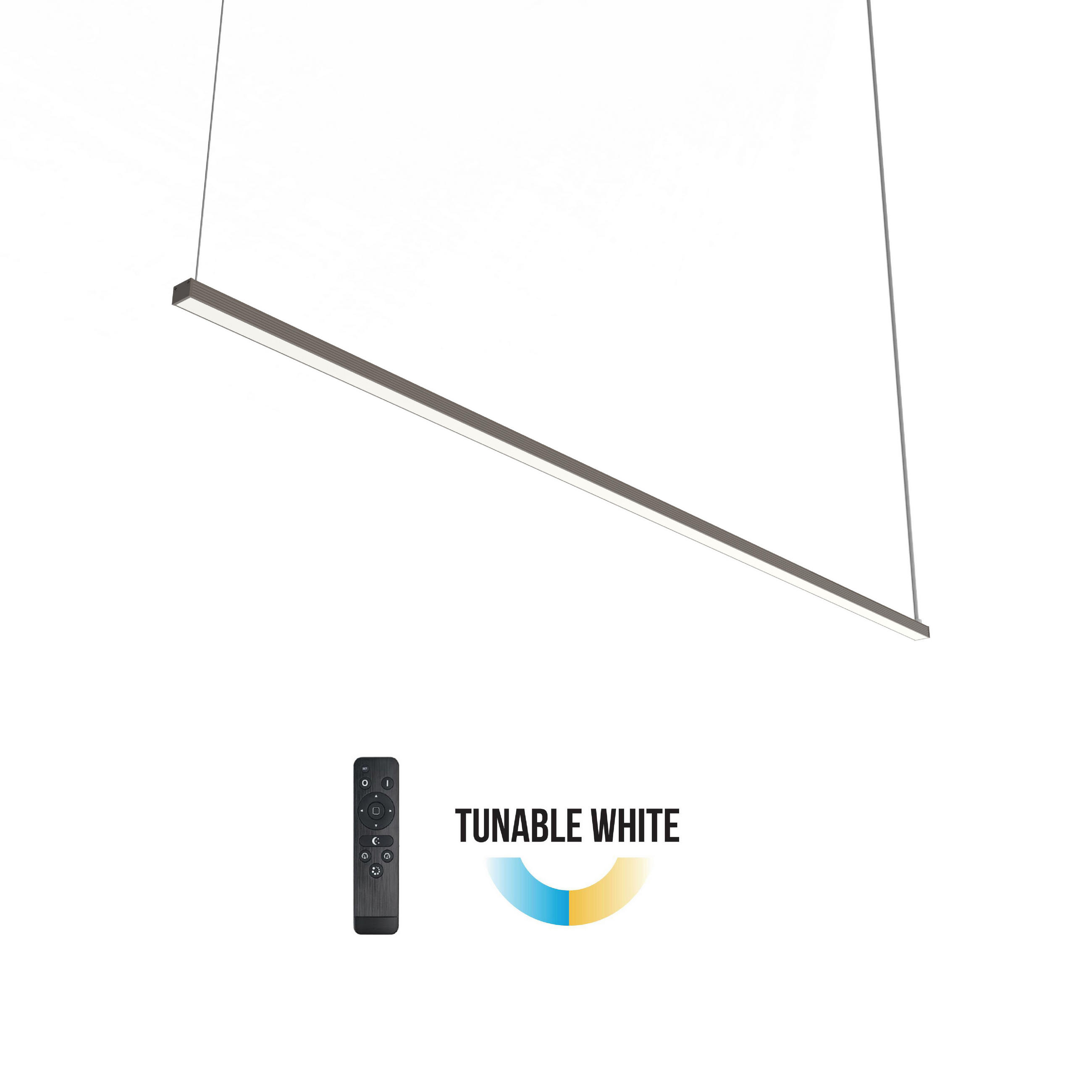 LED-HÄNGELEUCHTE Splint X1 Tunable White - Graubraun, Metall (2/100/2cm) - Lumicom