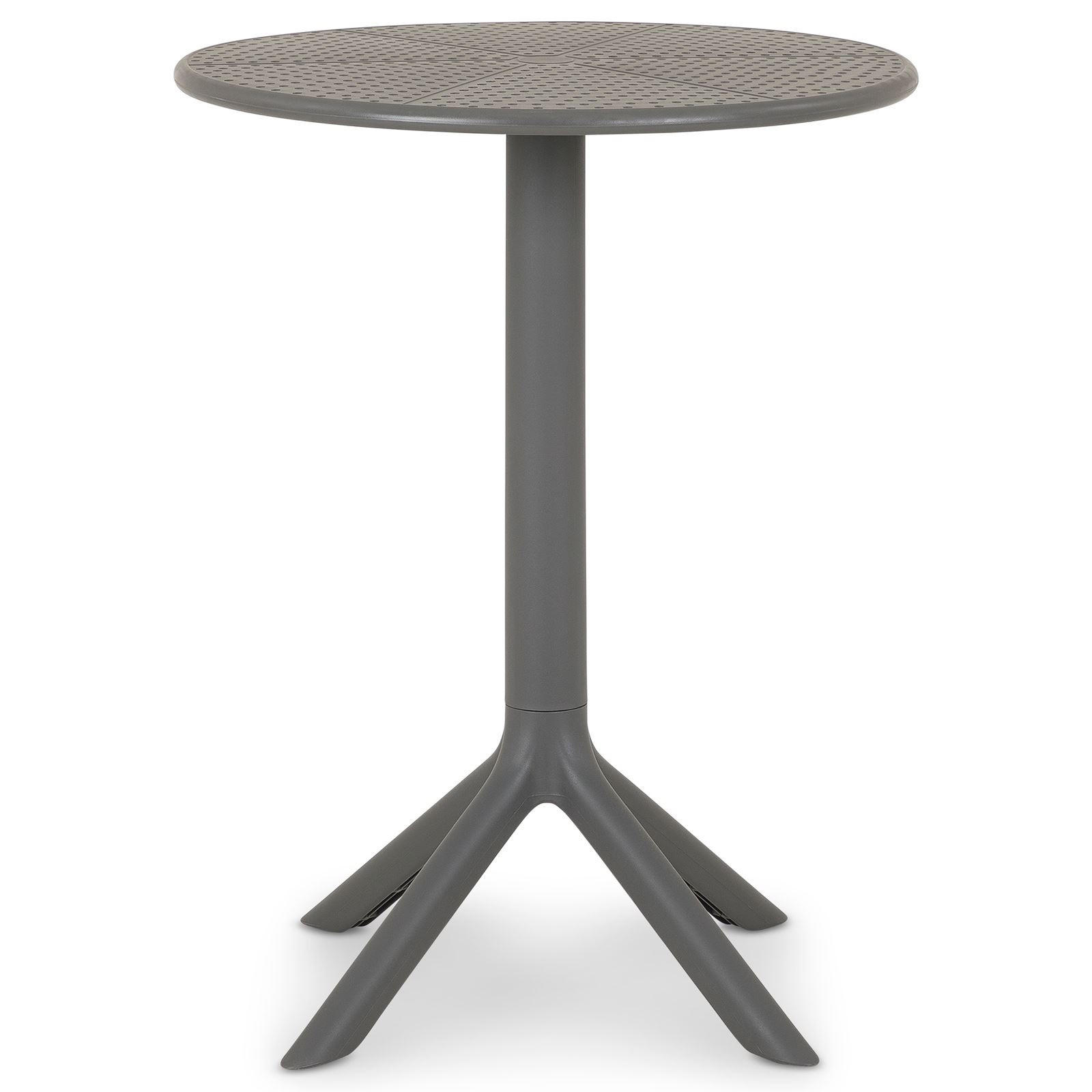 GARTENTISCH LUZ grau - Grau, Kunststoff (60/60/76cm) - IDIMEX