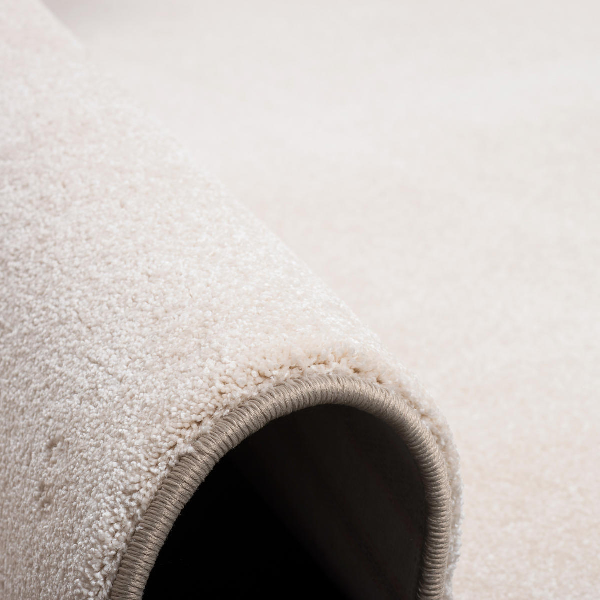 HOCHFLOR LUXUS VELOURS TEPPICH TOUCH - Beige, Textil (160/240cm) - Snapstyle