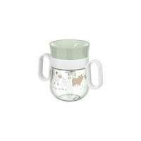 360° TRINKLERNBECHER Mio (2025) Little Farm 200 ml - Grün, Kunststoff (0.2L) - Mepal