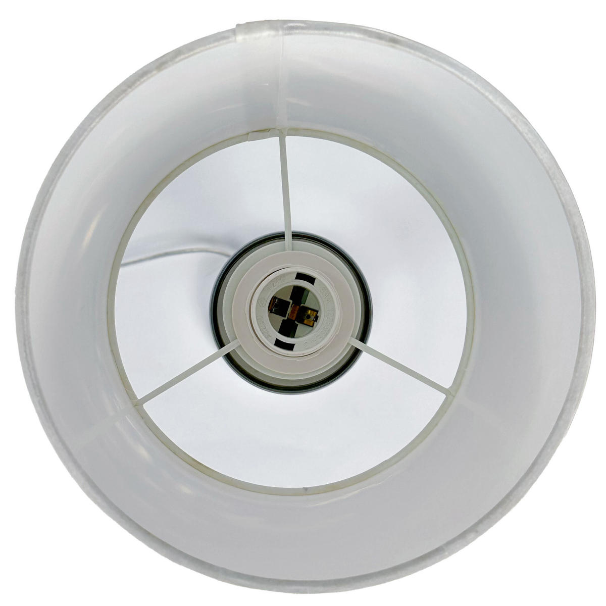 TISCHLAMPE - Multicolor, Glas/Textil (18.5/18.5/50cm) - Relaxdays