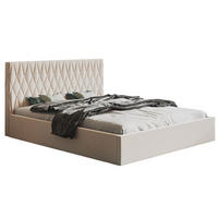 BETT Beige OLDO 3 Mit Bettkasten 180x200 cm - Beige, Textil (180/200cm) - Sepro Meble