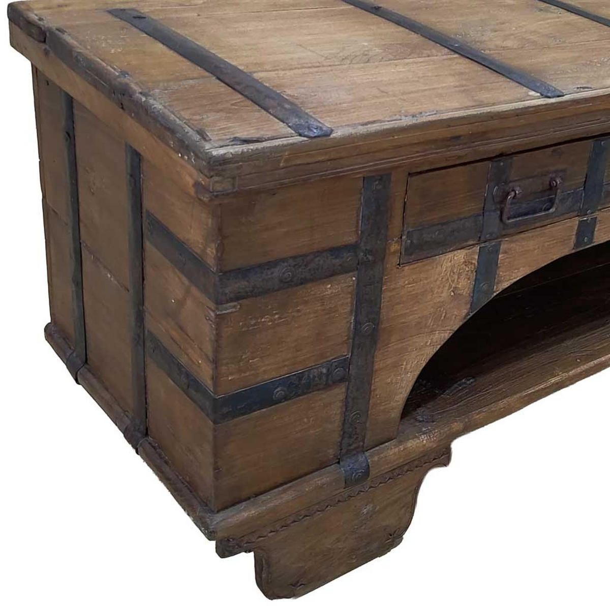 TV-LOWBOARD aus Holz, 175x45x57cm - Braun, Holz (175/57/45cm) - Wanderlust