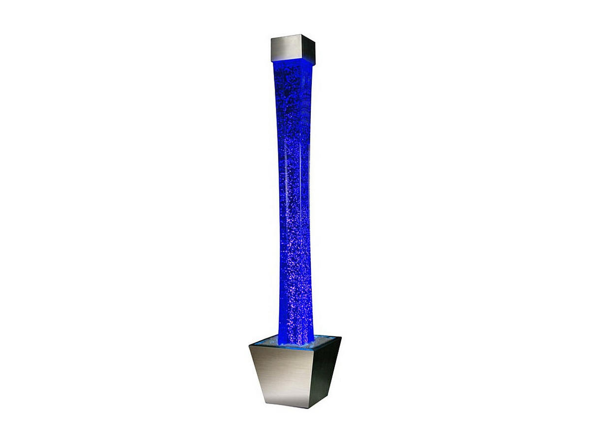 WASSERSÄULE - 35 cm x 35 cm - metall - silberfarben Gobie - Silberfarben, Metall (35/183/35cm) - Vente-Unique