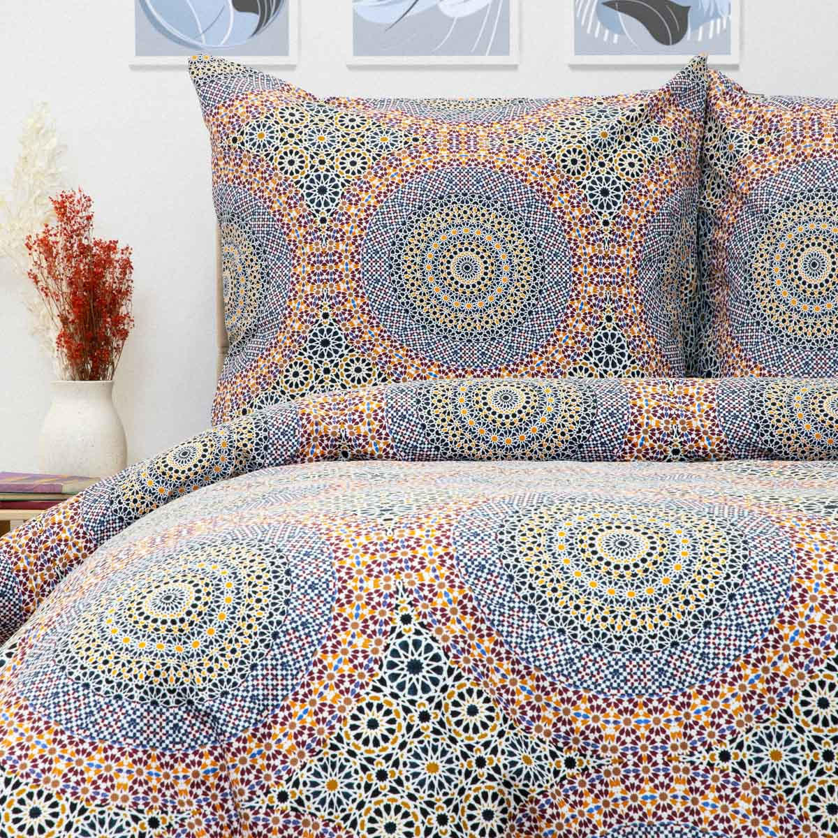 BETTWÄSCHE Antone Mikrofaser 220/200 cm - Multicolor, Textil (220/200cm) - Homla
