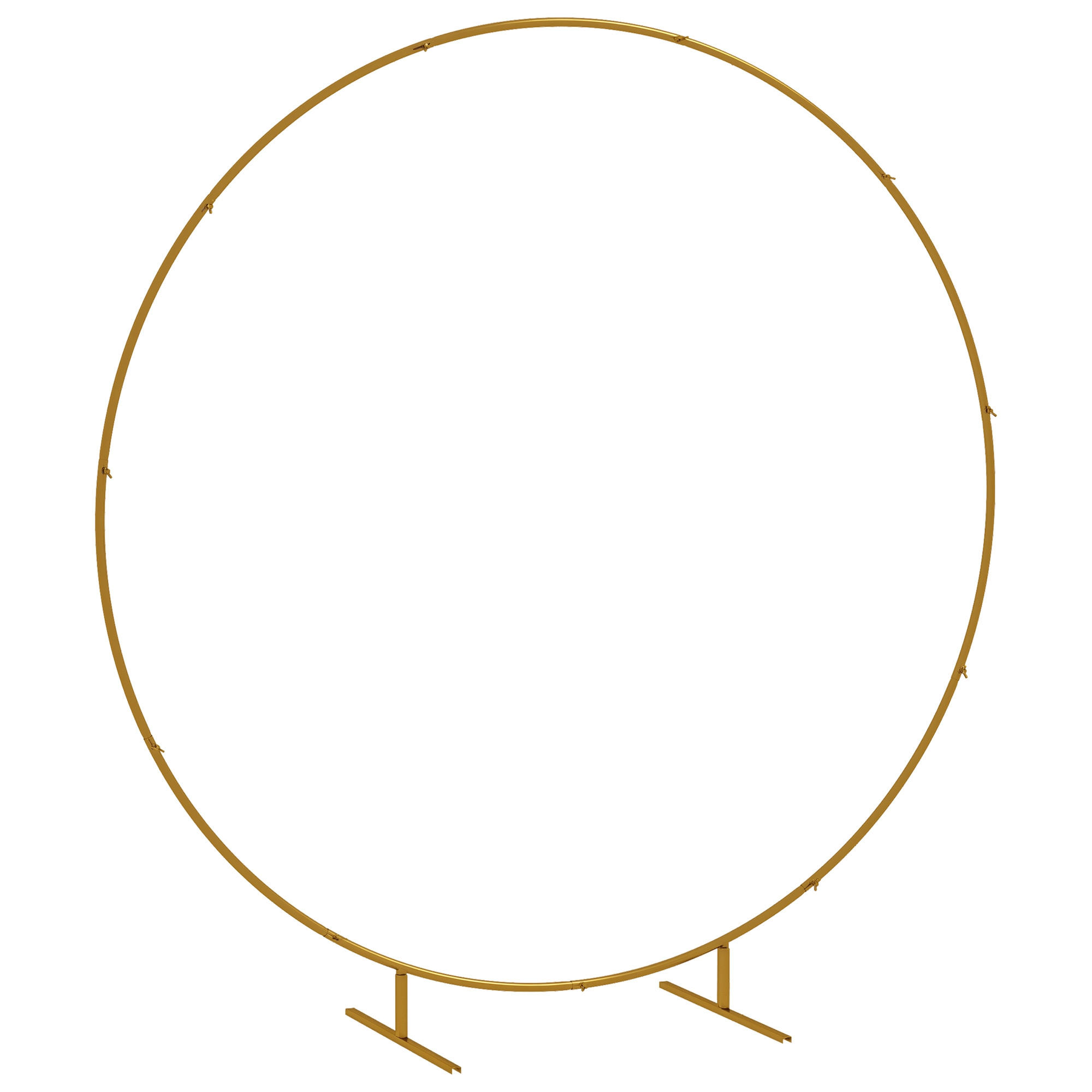 ROSENBOGEN DE-18320 für Hochzeit & Events Gold - Goldfarben, Metall (222/224/60cm) - ComfortXL