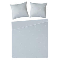 BETTWÄSCHE Frescot - Grau, Textil (160/200cm) - home&you
