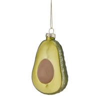 BAUMANHÄNGER Hang On Avocado - Grün, Glas (7/11/5cm) - Butlers