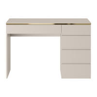 SCHREIBTISCH - 119 cm x 55 cm - Holz, Platte - Beige - VUKIA - Beige, Holz (55/119/79.1cm) - Vente-Unique