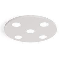DECKENLEUCHTE - Weiß, Metall (50/50/2cm) - Lumicom