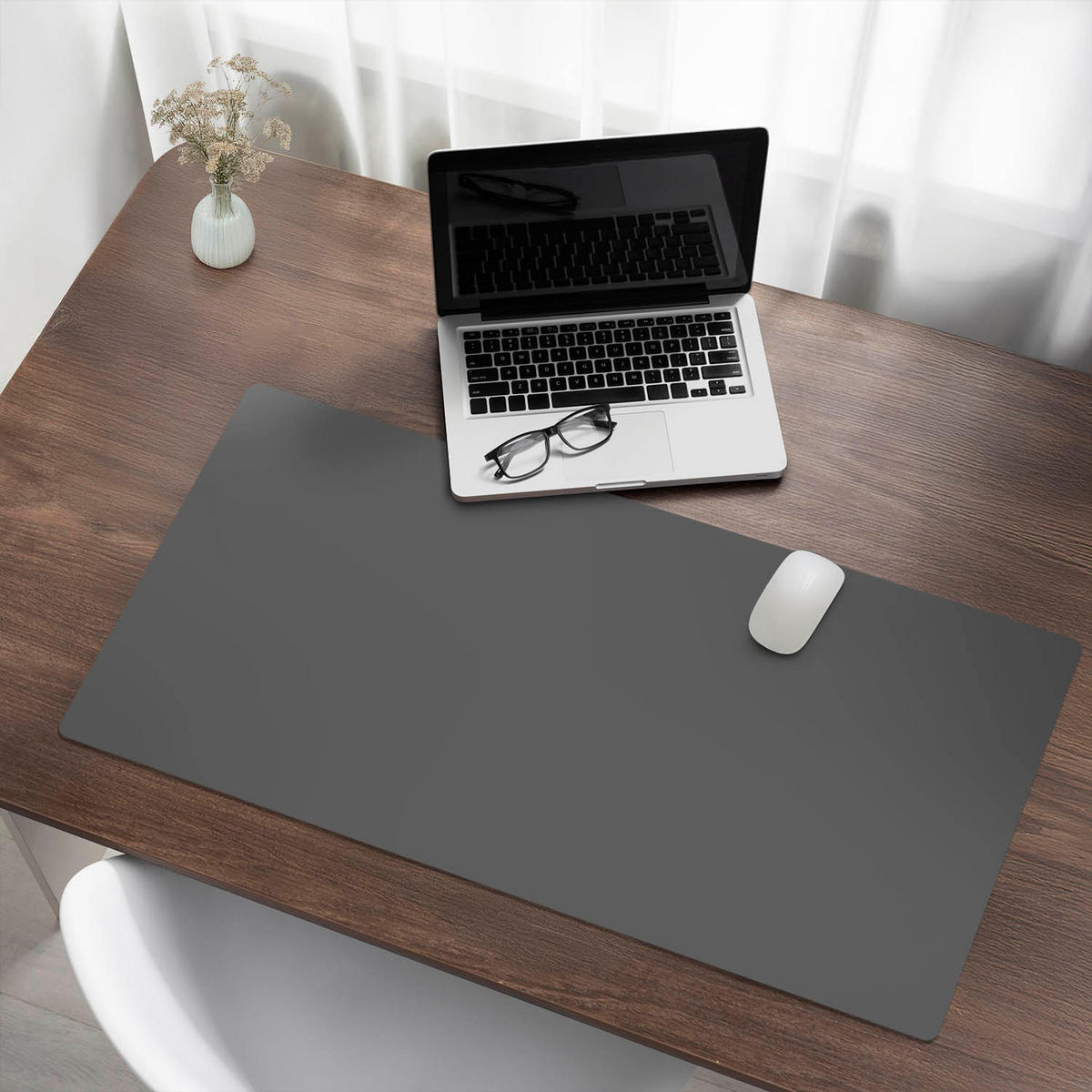 SCHREIBTISCHUNTERLAGE 100x50 cm Marine - Cappuccino, Kunststoff (100/50/1.6cm) - Wallfluent