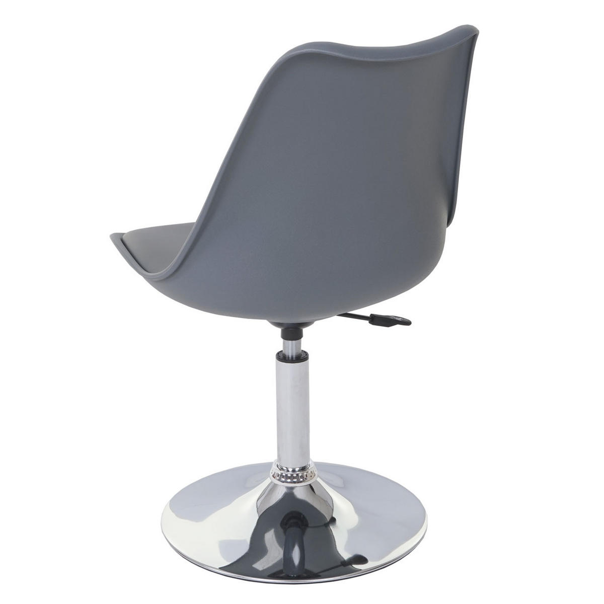 ESSZIMMERSTUHL Grau 2er-Set - Dunkelgrau/Grau, Textil (48/80/54cm) - Jamb