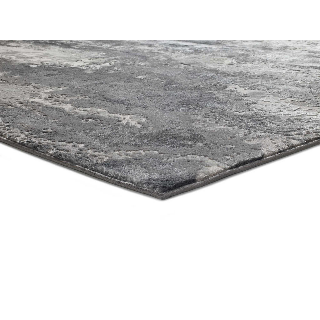 Thumbnail - Atticgo Webteppich, Grau, Textil, Abstrakt, Rechteckig, 140x200 cm, Oeko-Tex® Standard 100, antistatisch, für Fußbodenhe...