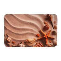 BADTEPPICH Sanibel 50 x 80 cm - Braun, Textil (50/80cm) - Sanilo