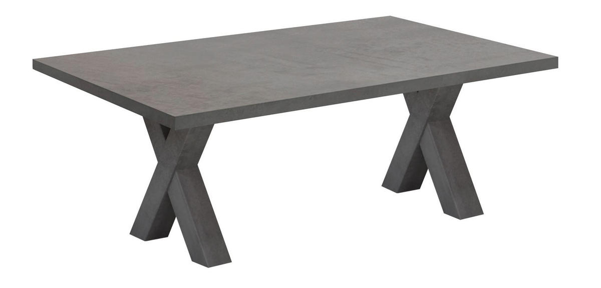 COUCHTISCH Etti 5 120 x 70 x 47 Wohnzimmertisch Graphit/Graphit - Grau, Holz (120/70/47cm) - 58aufmkessel