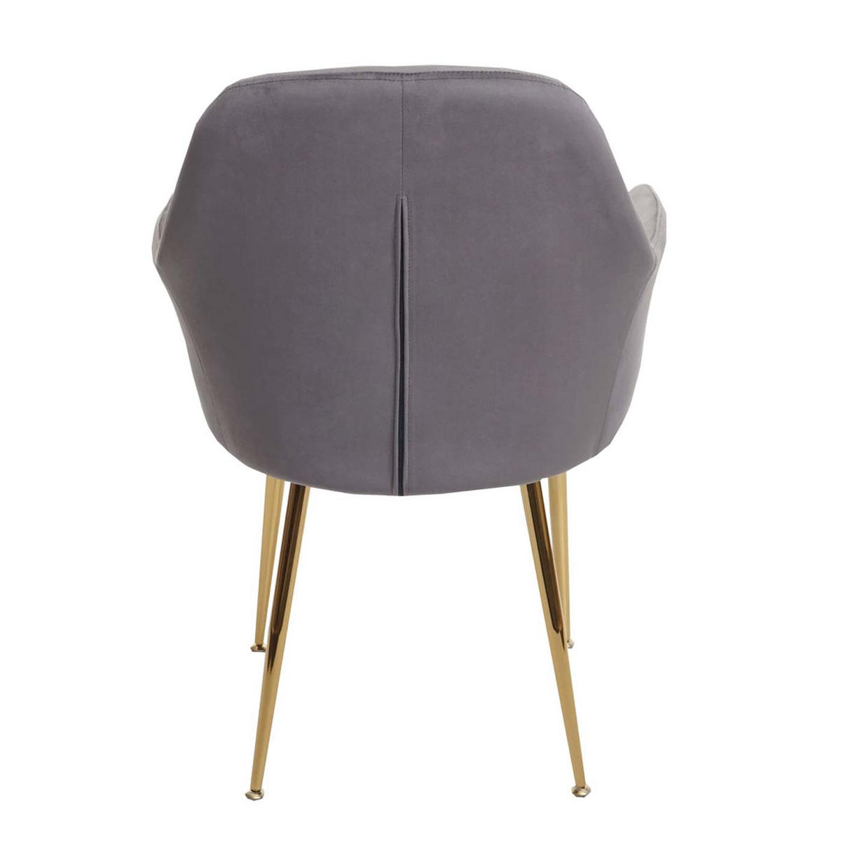 ESSZIMMERSTUHL Grau 2er-Set - Grau, Textil (57/83/57cm) - MCW