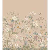 FOTOTAPETE Blumen 2.5 x 2.79 m - Pink, Papier (250/279cm) - ESTAhome
