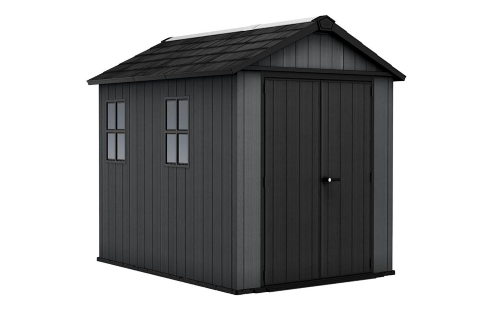 GARTENHAUS Newton - Grau, Kunststoff (287/246/230cm) - Keter