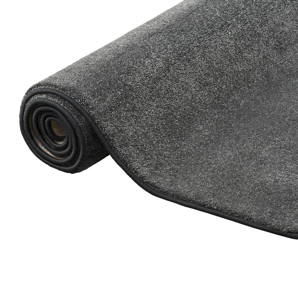 HOCHFLOR LUXUS VELOURS TEPPICH TOUCH - Anthrazit, Textil (160/200cm) - Snapstyle
