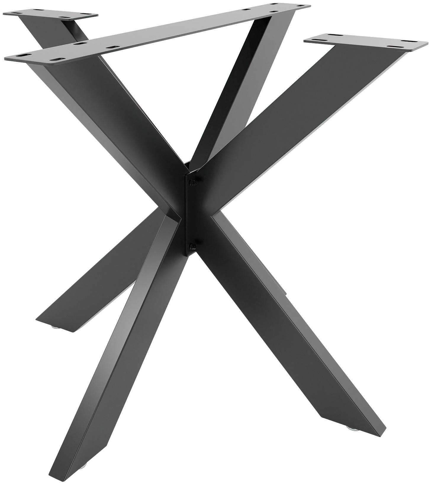 Deluke Tischgestell Schwarz 85x71x85 cm