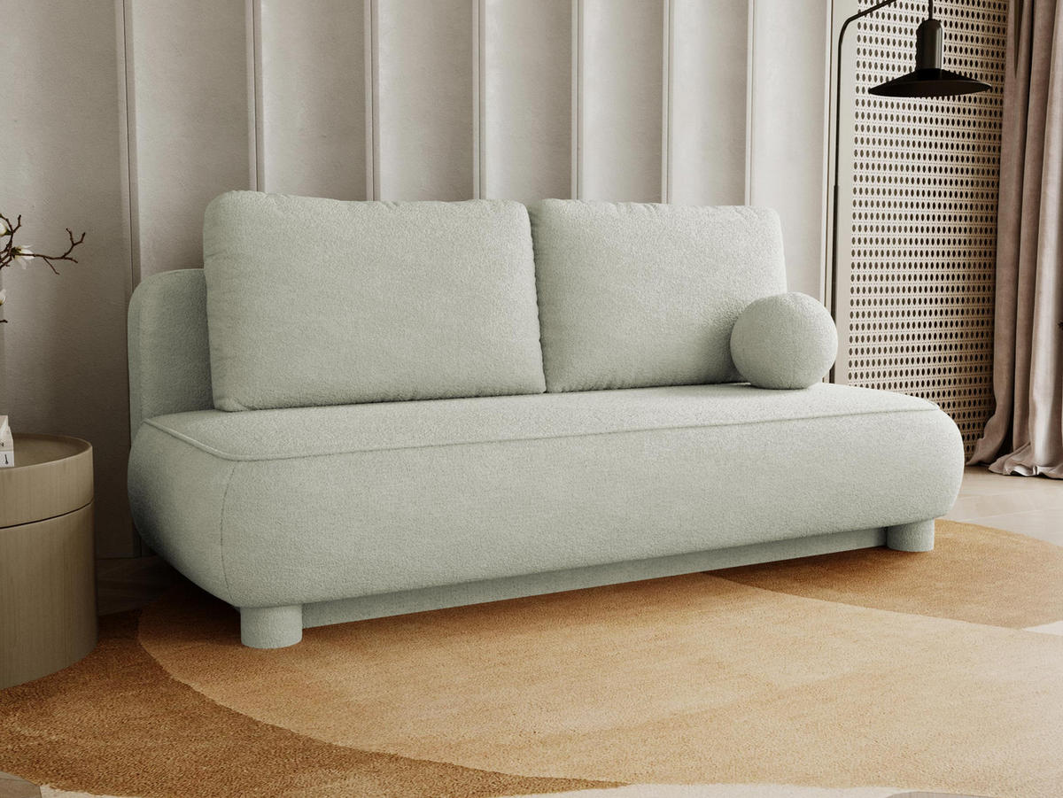 SCHLAFSOFA Gaja - Beige, Holz/Textil (209/96/96cm) - MIRJAN24