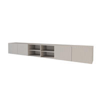 LOWBOARD NOA-2-W 3x100x40x41 cm - Kaschmir - Kaschmir, Holzwerkstoff (300/40/41cm) - ALTDECOR