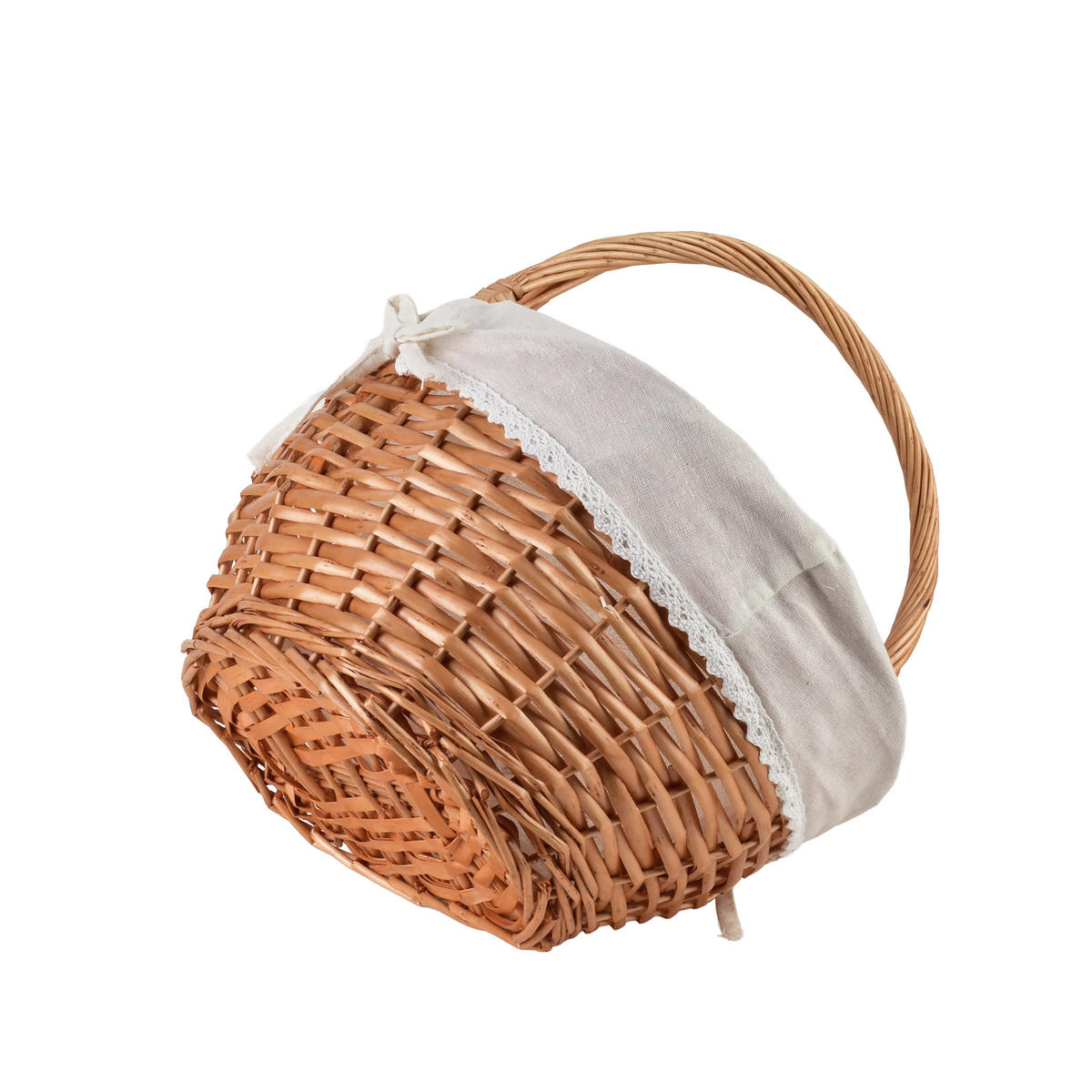 KORB Will Braun 38x28x18/35 cm Naturmaterial - Braun, Naturmaterialien (28/35/38cm) - Mondex