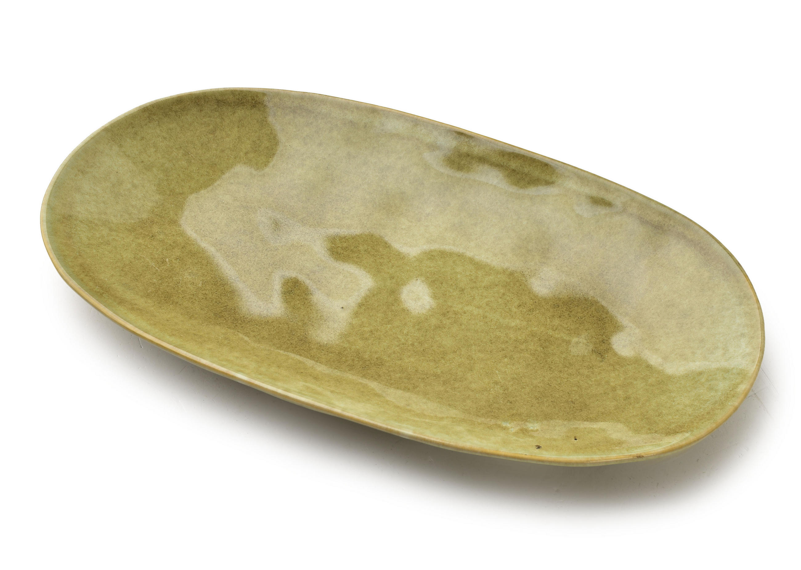 SERVIERPLATTE Basic Nature Natur 31,5x18cm Keramik - Naturfarben, Keramik (18/2/31.5cm) - Mondex