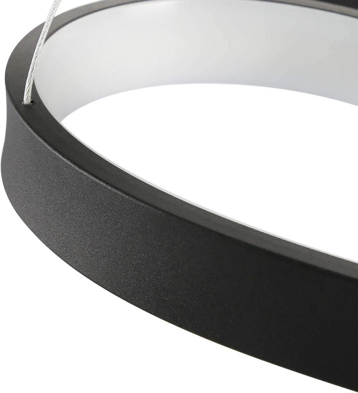 HÄNGELEUCHTE Musiksymbols 75/35/150 cm - Schwarz, Metall (75/35/150cm) - Nettlife