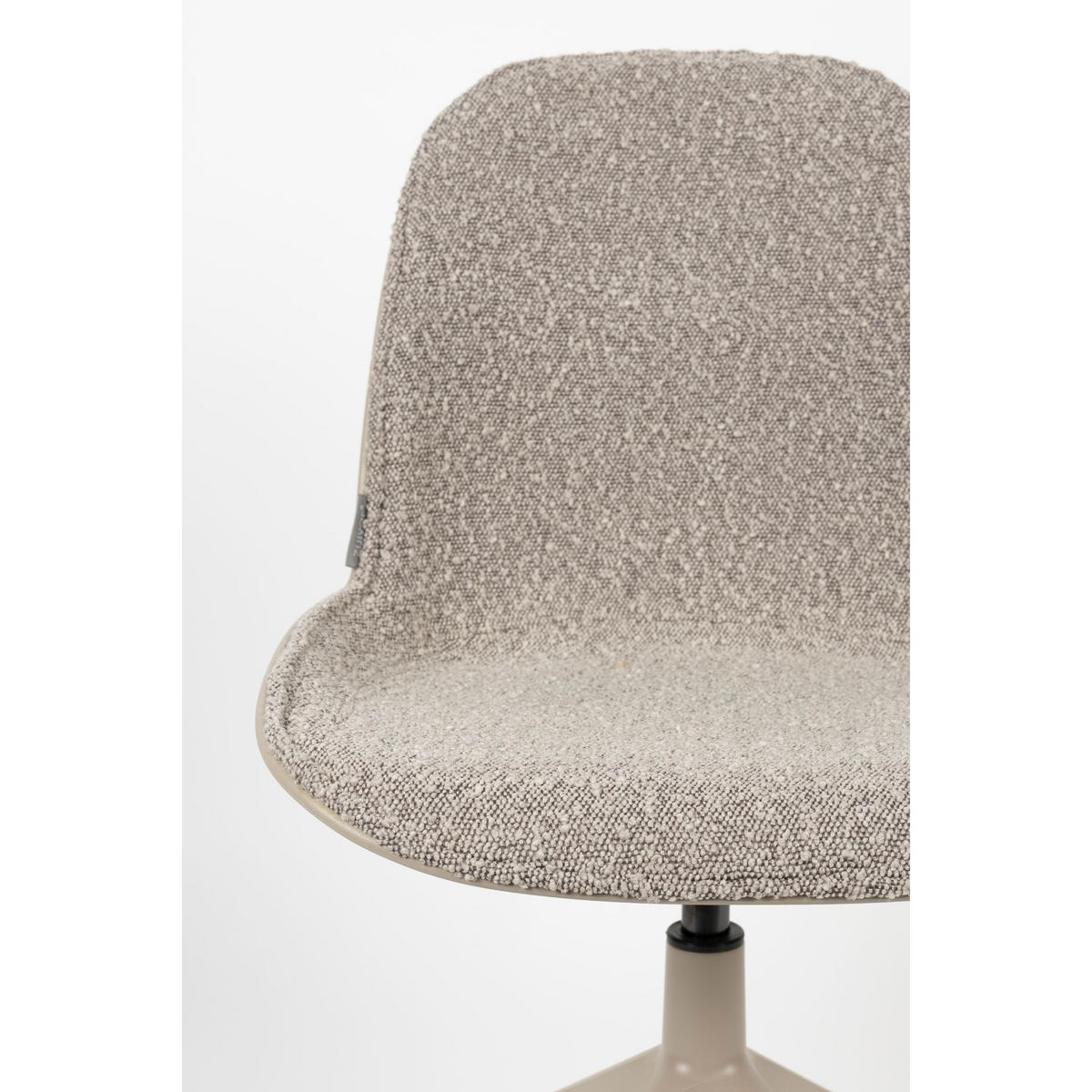 ESSZIMMERSTUHL Albert Kuip Swivel Taupe - 2 er Set - Taupe, Textil (45/83.6/52cm) - Zuiver